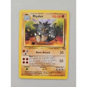 Pokémon Card with Blue and Yellow Accents